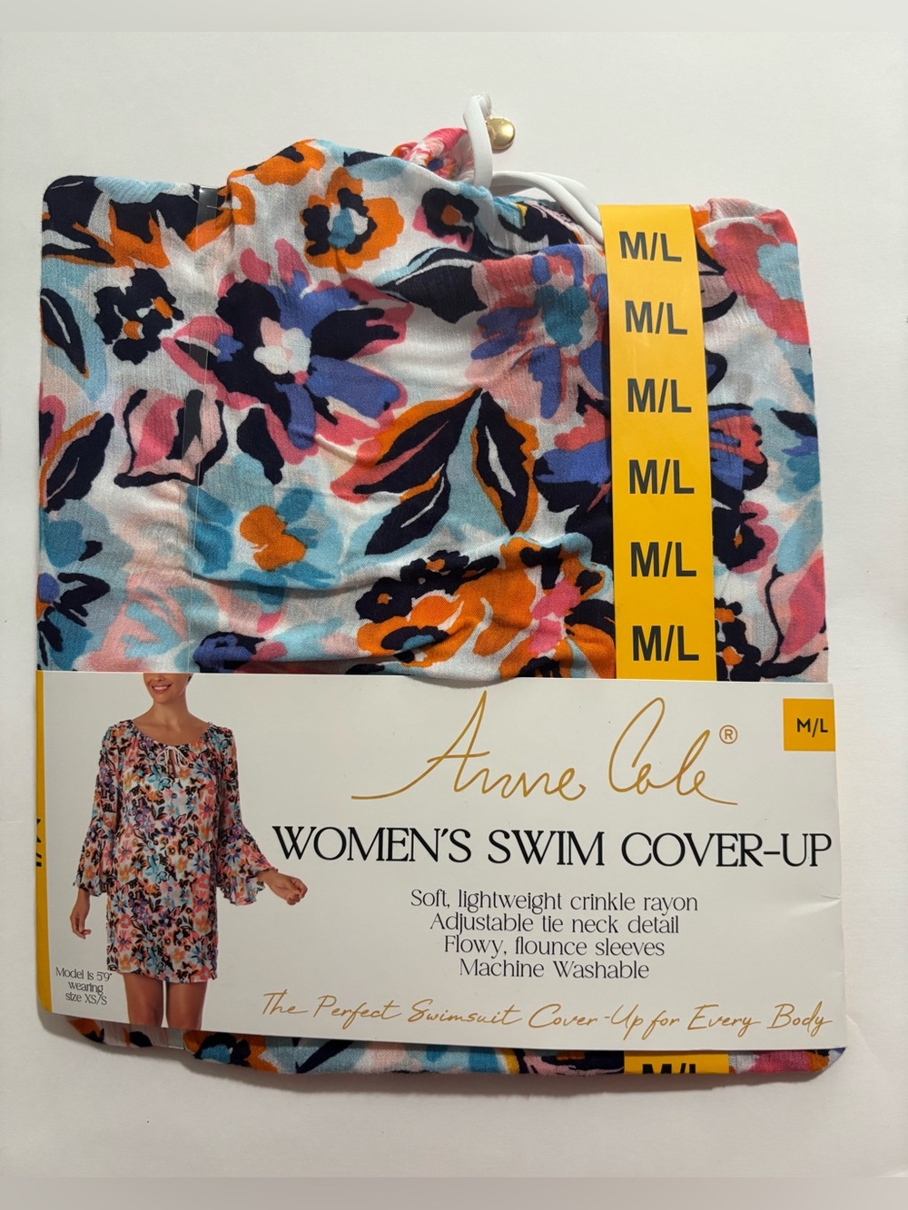Anne Cole Women’s Swim Cover Up Size M/L